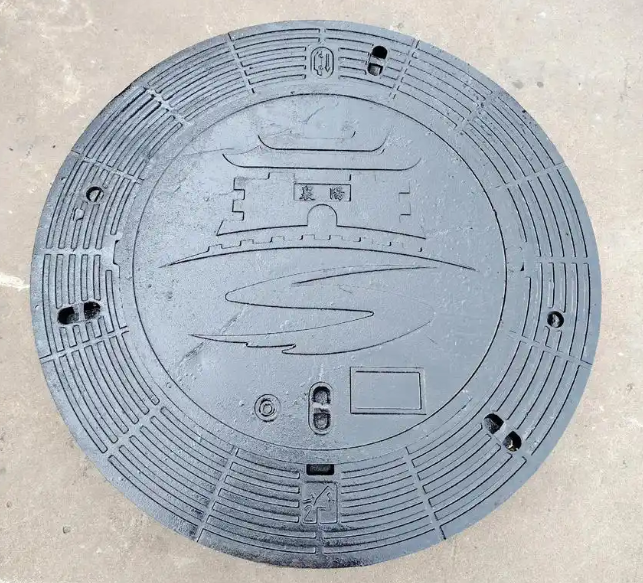 红旗球墨铸铁井盖定制款展示